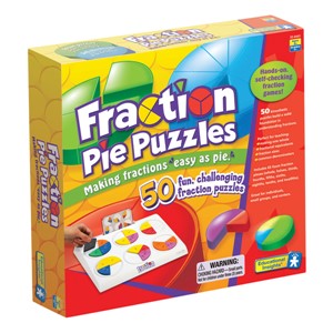 Fraction Learning Pie Puzzle